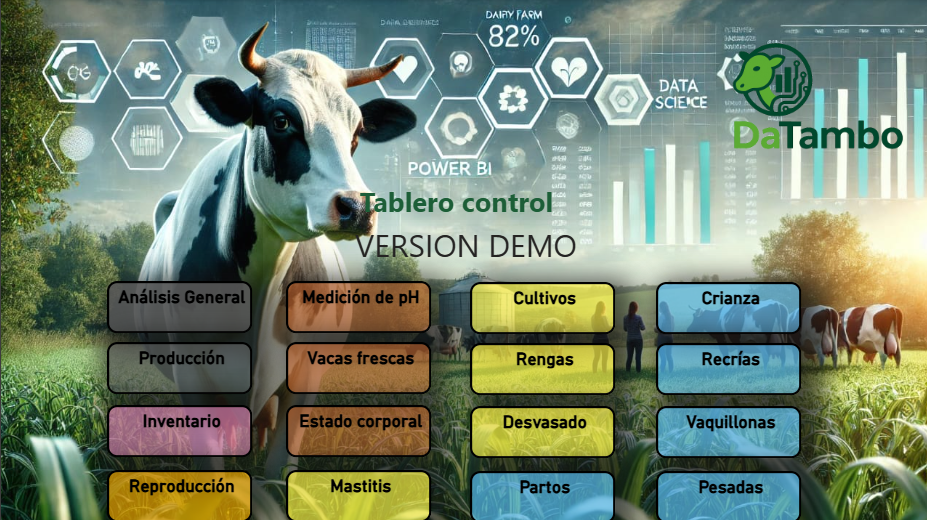 Ejemplo de dashboard DaTambo